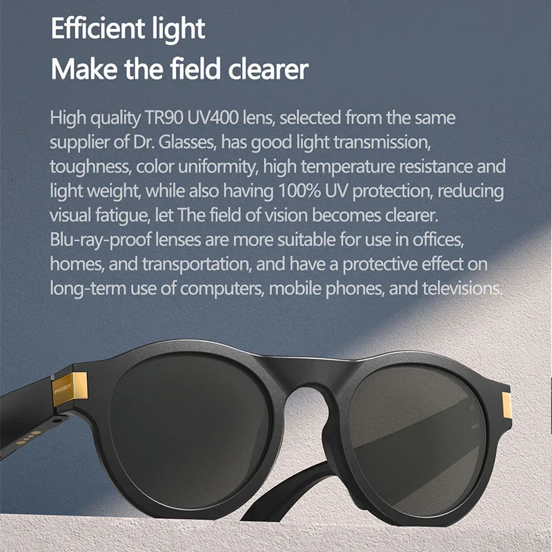 Умные спортивные солнцезащитные очки Bluetooth 5 0 беспроводные открытые аудио стерео