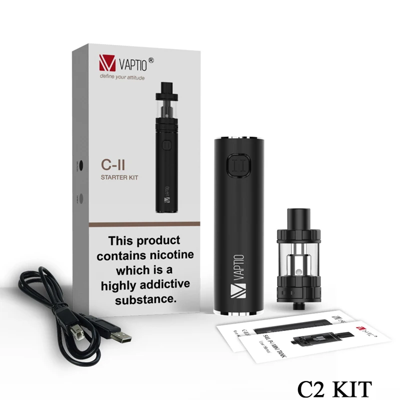 При заказе отправляем бесплатные подарки! Испаритель Vaptio C2 стартовый комплект 3000
