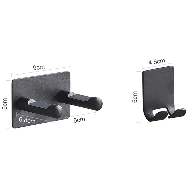 Фен для волос держатель ванной комнаты Алюминий сплав Ванная комната настенное