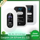 Генератор озона 220 В с функциями очиститель воздуха, дезинфекция, деаэратор O3, умное удаление формальдегидов, стерилизация, ионизация, для детей, домашних животных, кухни, туалета