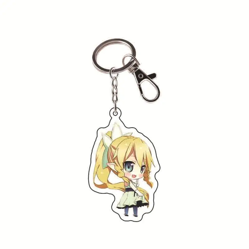 Акриловый брелок с изображением меча онлайн аниме киригая казуто Юки Асуна