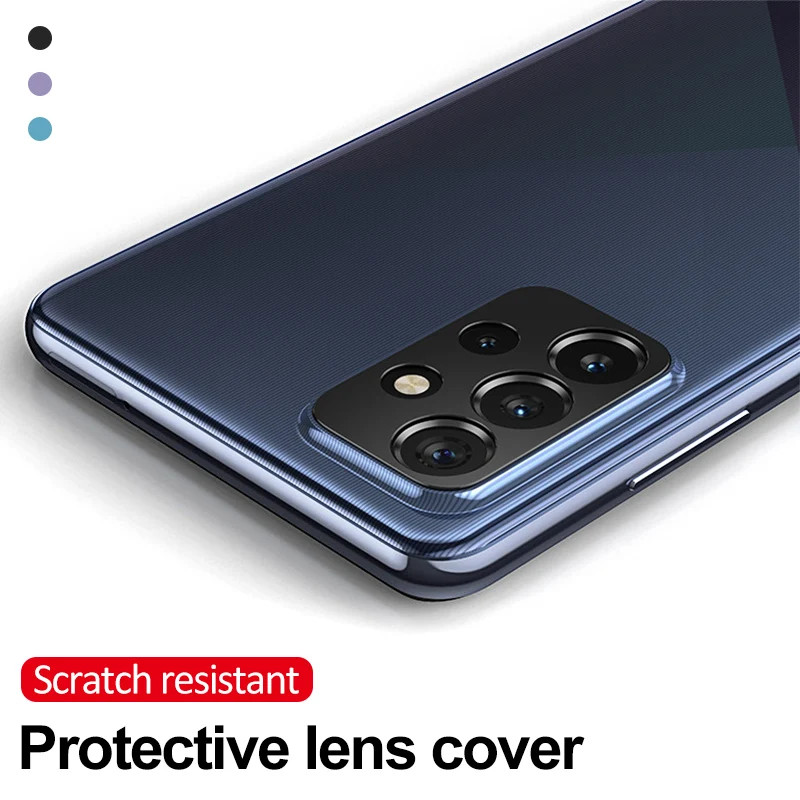 Camera Lens Protector For Samsung Galaxy A52 A72 A 52 72 A52S 5G Alloy Metal Lens Protective Cover Back Lens Protector No Glass