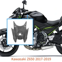 motorcycle front oil tank cover kawasaki z650 ninja650 2017 2020 2018 2019 gas tank cover guard protection unpainted accessories