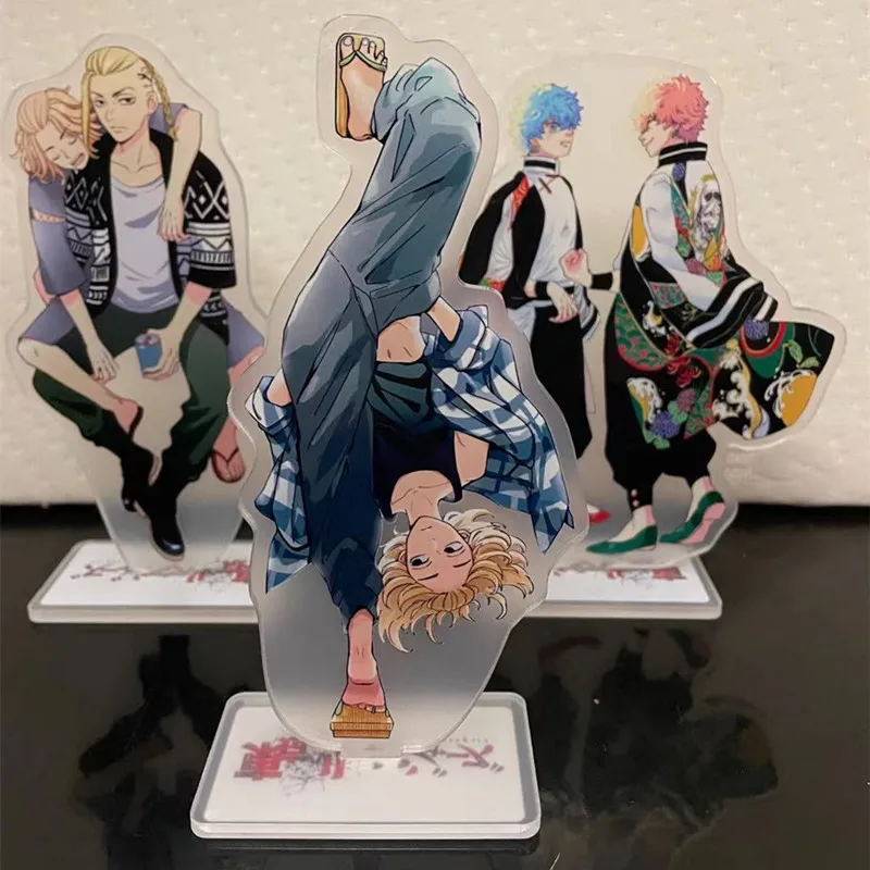 Аниме-фигурка акриловая подставка Manjiro Ken Takemichi Hinata atсуши модель для косплея