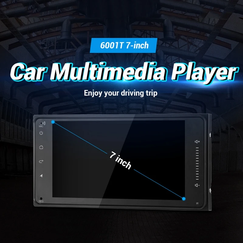 2Din 7 дюймов Hd Автомобильный мультимедийный Android 1 стерео головное устройство
