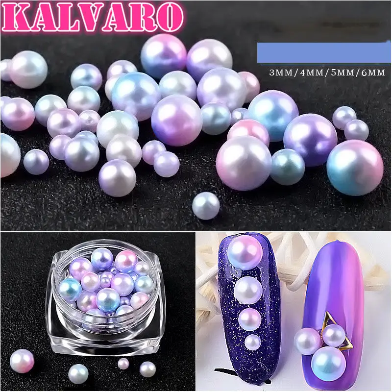 Kalvaro1Box 3D украшения для ногтей декор из сплава Bling Стразы обертывание ногтей жемчуг аксессуары Шарм Блеск Советы DIY