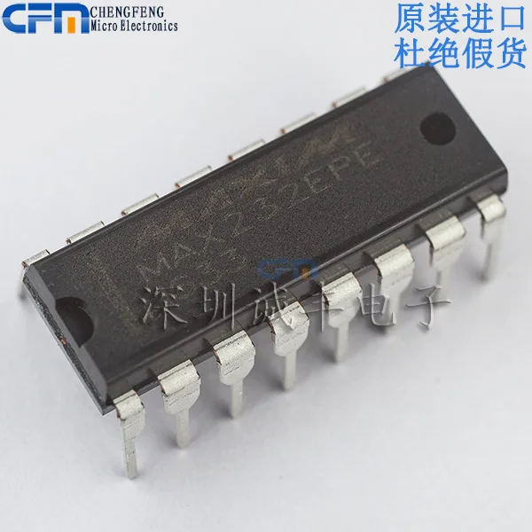 5 шт. MAX232EPE + MAX232 MAXIM DIP RS232 |
