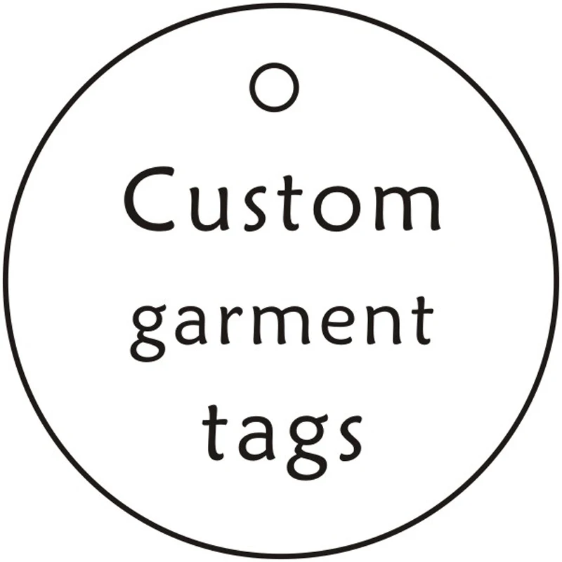 Бирки для одежды на заказ бирки подарков персонализированные белые ручной