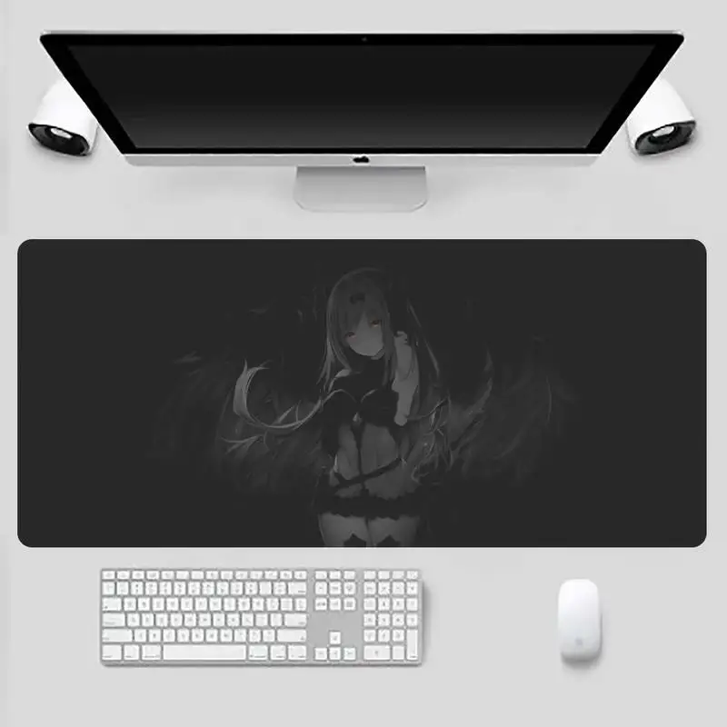 

girl Sexy monochrome fun cute Durable Rubber Mouse Mat Pad Game Office Work Mouse Mat pad X XL Cushion mouse pad