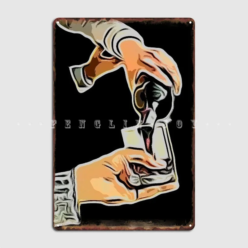 

Металлический плакат в виде таблички для детской комнаты