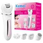 5 в 1, женский Электрический эпилятор для удаления волос на лице