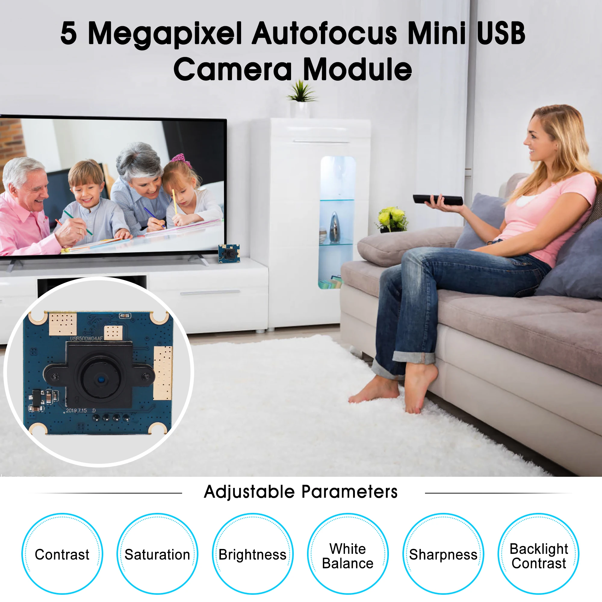 Usb 2 0 OmniVision OV5640 цветная CMOS мини веб-камера 5 Мп usb для ПК ноутбука | Безопасность и