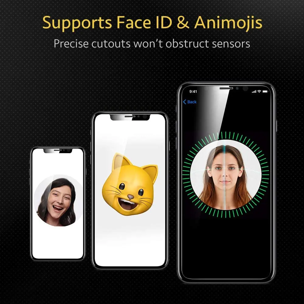Закаленное стекло с полным покрытием для iphone 11 9H 25D защитная пленка