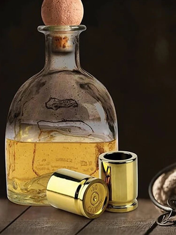 2 предмета высокое качество Нержавеющая сталь выстрел Стекло бармен es Калибр