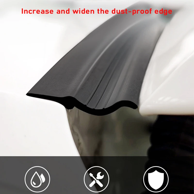 Автомобильные уплотнительные полосы 1 6 м пылезащитная наклейка на края