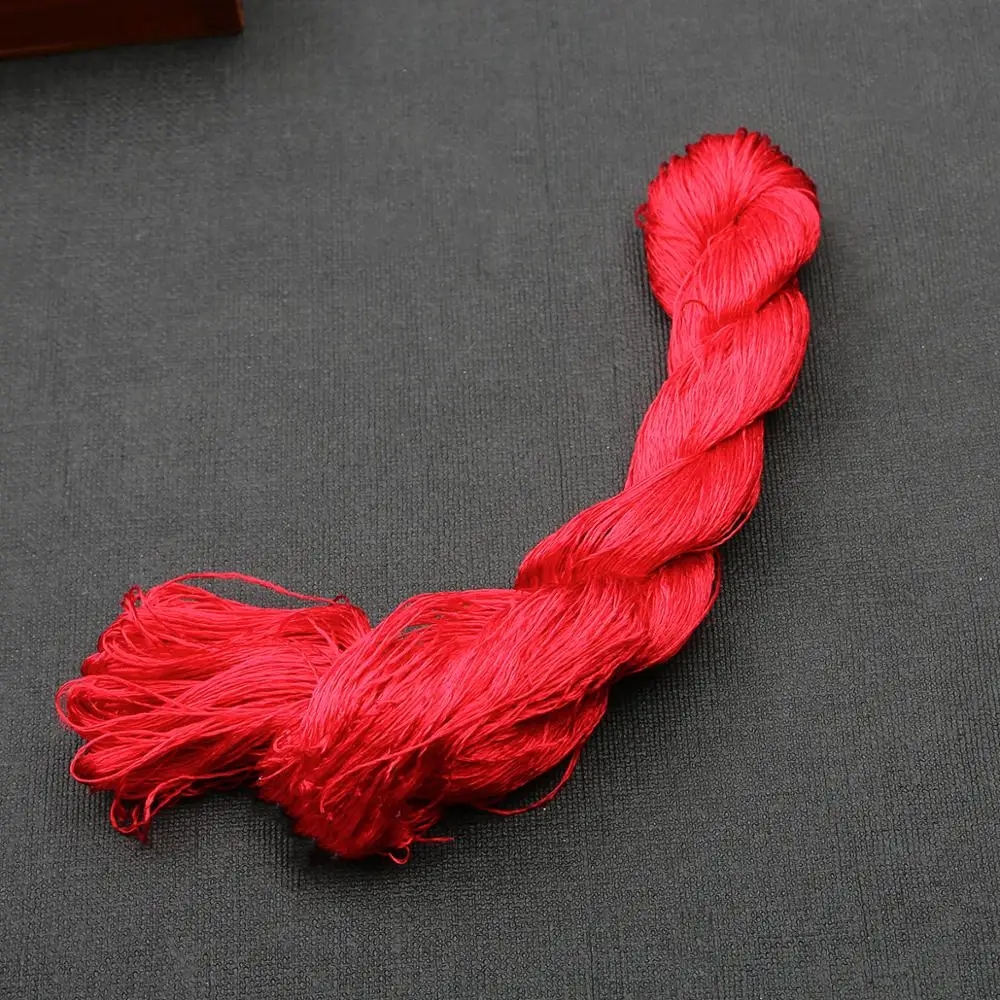 20m/pcs Silk Embroidery 100% Thread Spiraea Embroide Small Sticks Of Hand Embroider Cross Stitch | Дом и сад