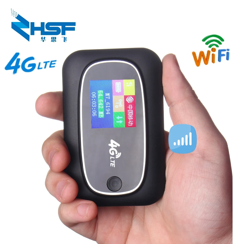 Карманный Wi-Fi роутер 4G Lte автомобильный Мобильный точка доступа беспроводной