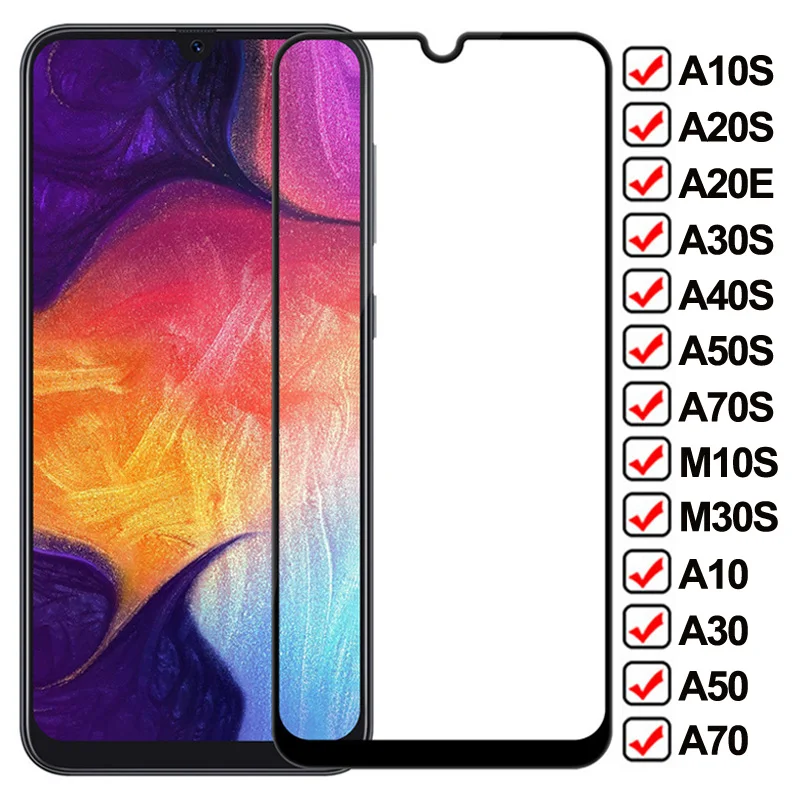 11D Защитное стекло для Samsung Galaxy A10S A20E A20S A30S A50S A70S A40S протектор экрана M10S M30S A10 A30 A50 A70