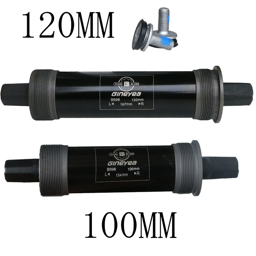 

bike BB 4.0 Fat tire bottom bracket BB96 100MM 120MM snowbike BB electric bicycle square hole bearing axis