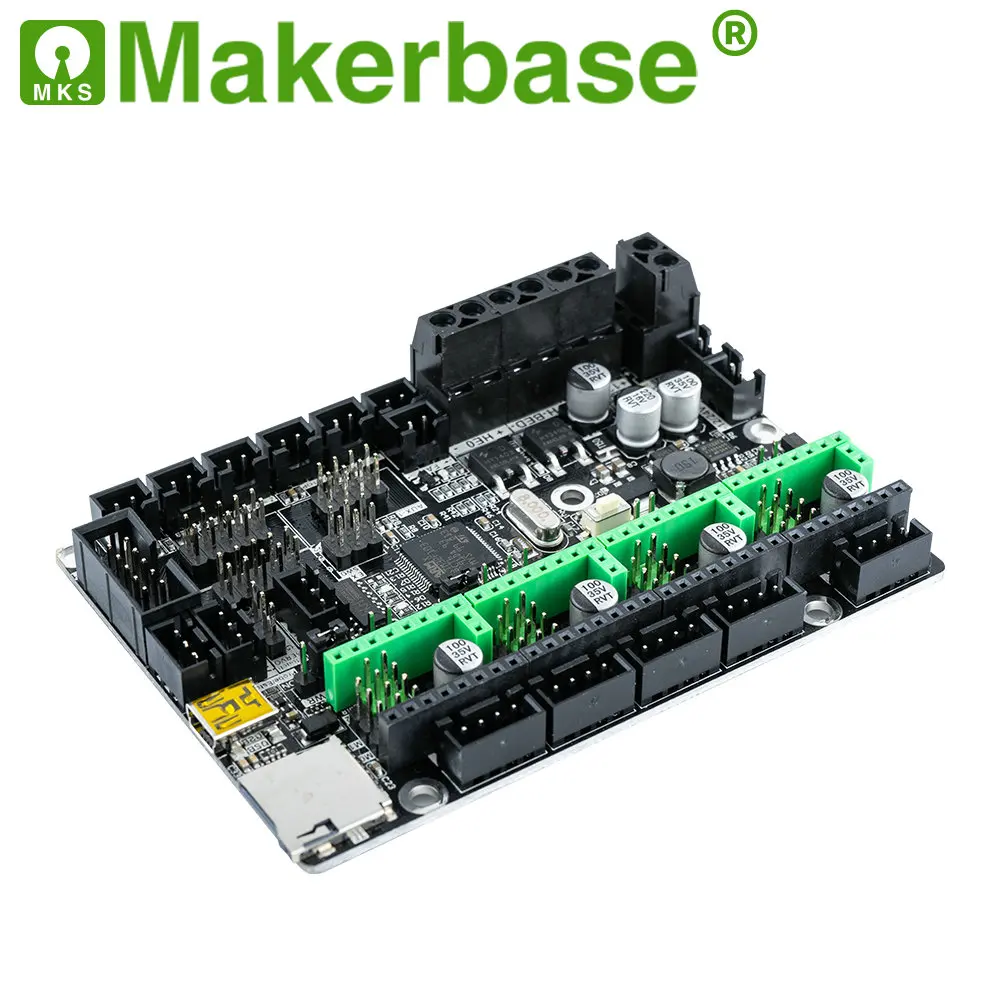 Makerbase MKS Robin E3 E3D 32 битная плата управления детали для 3D принтера с tmc2209 Uart драйвер
