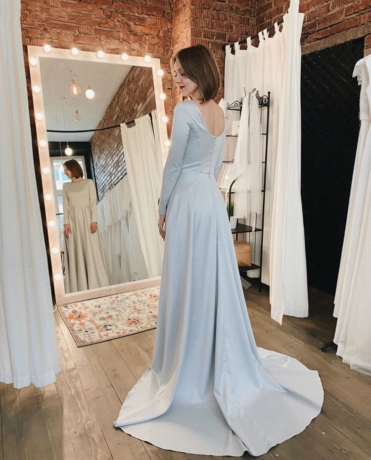 Элегантные мусульманские Вечерние платья с длинным рукавом Дубай арабские для