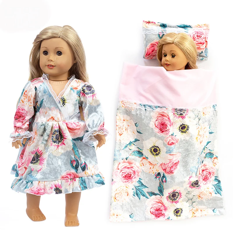 Свадебный костюм подходит для американских кукол девочек 18 дюймов набор