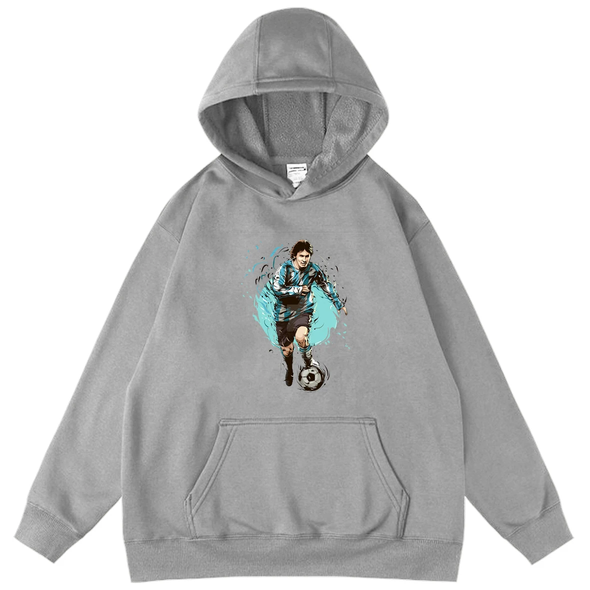 

Messi No. 10 Football Men Sweatshirt Hoodie Sport Harajuku Casual Loose Boy Hoodies Male Streetwear Argentina Print Pullover