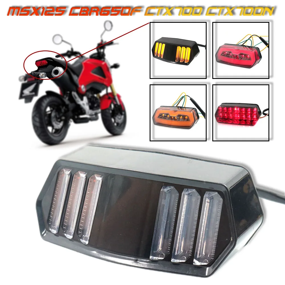 

Задний светодиодный фонарь для мотоцикла Honda MSX125 CBR650F CTX700 CTX700N