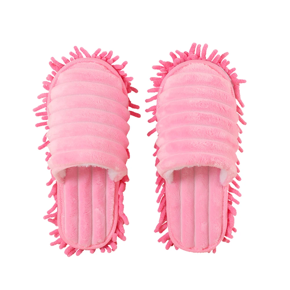 

1 Pair Mop Slippers Lazy Cleaning Floor Clean Dust Warm Durable for Home Bedroom Best Price