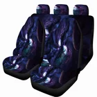 Универсальный чехол Aimaao для заднего сиденья автомобиля, из полиэстера, подходит для большинства автомобилей Peugeot 206 207 2008 407