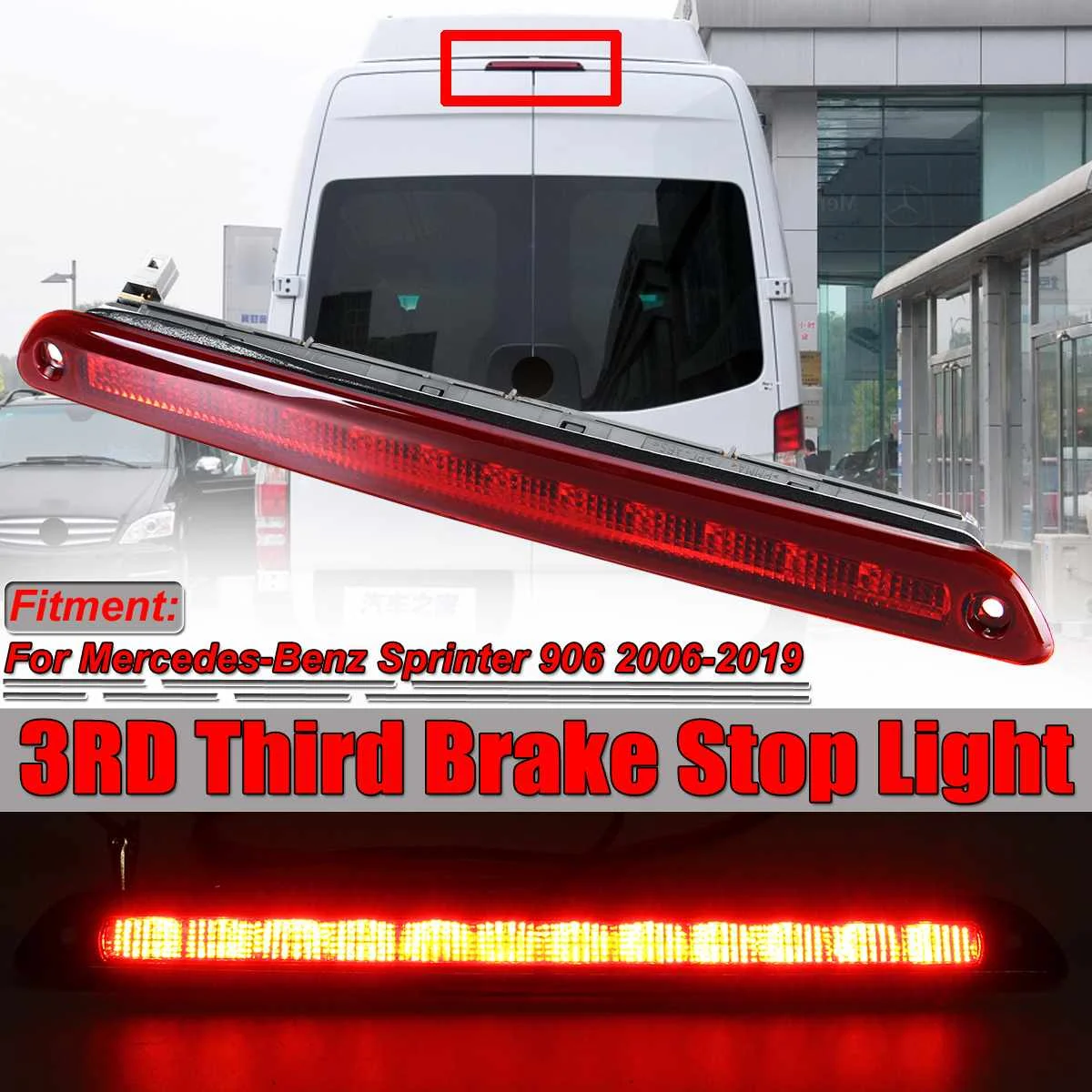 Задний светодиодный фсветильник для Mercedes Benz Sprinter 906 2006 A9068200456 1 шт.|Сигнальная