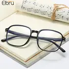 Очки Elbru для близорукости для мужчин и женщин, ультралегкие солнцезащитные аксессуары с большой оправой, с защитой от сисветильник, с диоптриями от-0,5 до-6