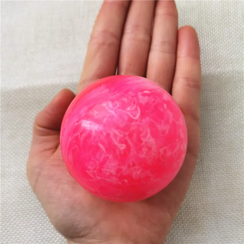 55 мм Цветные игрушечные шарики с облаками эластичные резиновые прыгающие