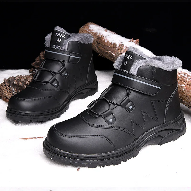 Женские зимние сапоги с высоким берцем высококачественные уличные Нескользящие