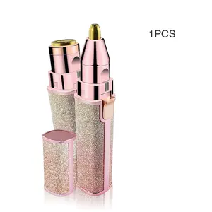 Перезаряжаемый портативный мини электрический эпилятор, триммер для бровей, макияж, бритва для бровей, Женский депилятор