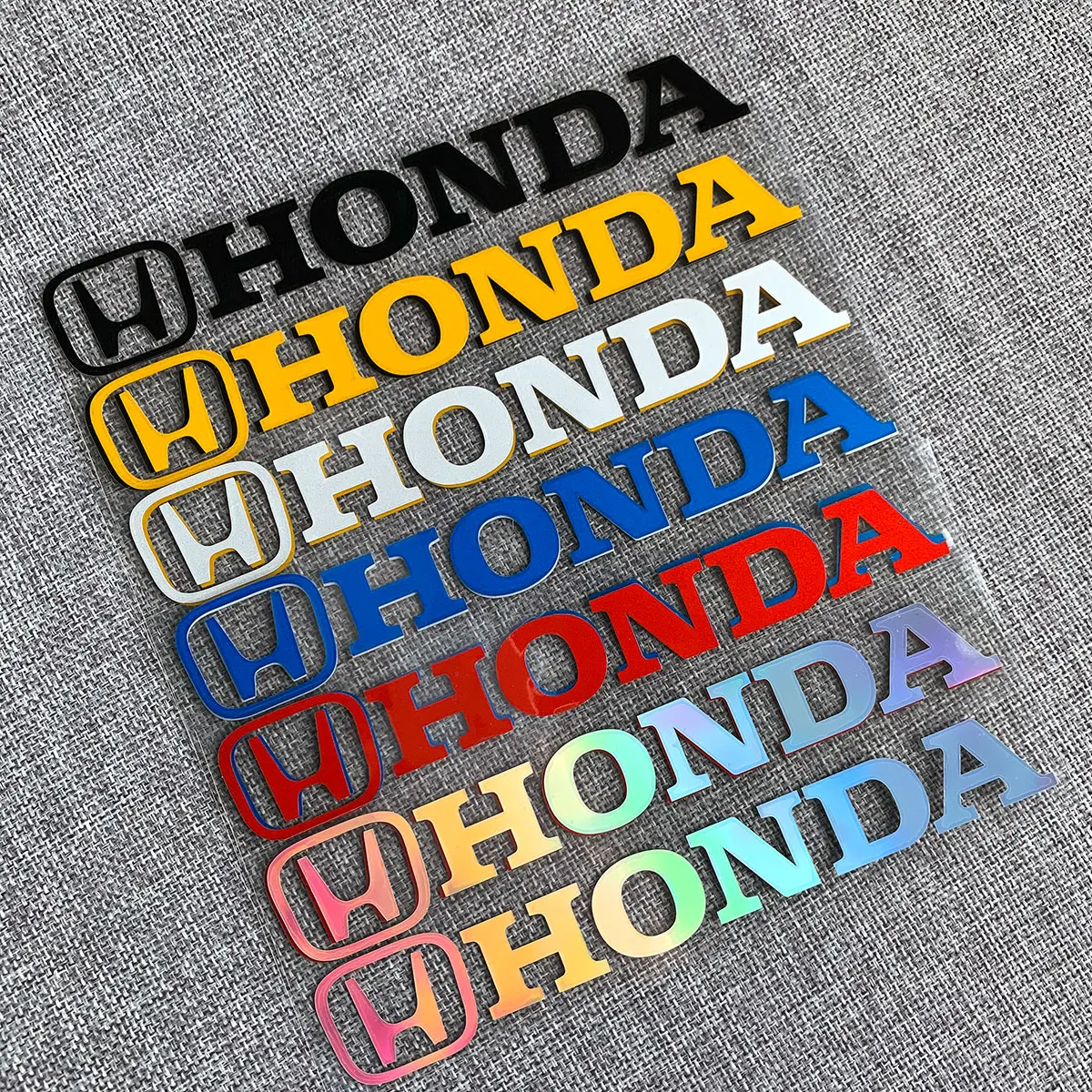

Pair Reflective Helmet Motorcycle Tank Decals Stickers for Honda HRC CBR CBR1000RR CBR650F CBR600RR CBR500R CBR300R CBR250R