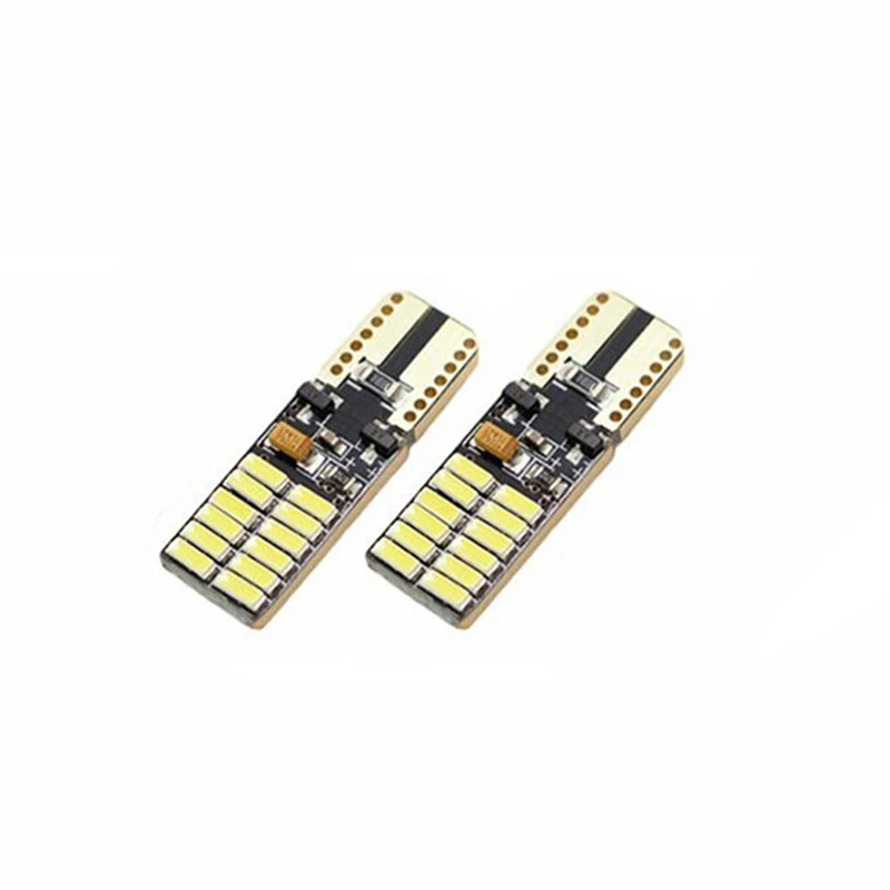 

4PCS Super Bright Replacement T10 LED White Lights Long Lifespan Error Free For Mercedes W204 Accessories 5W DC 12-24V 30*10mm