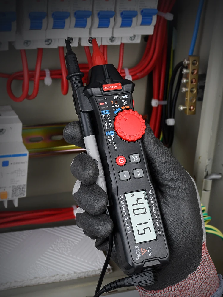 Цифровой мультиметр HABOTEST TA802 измерение истинных среднеквадратичных значений