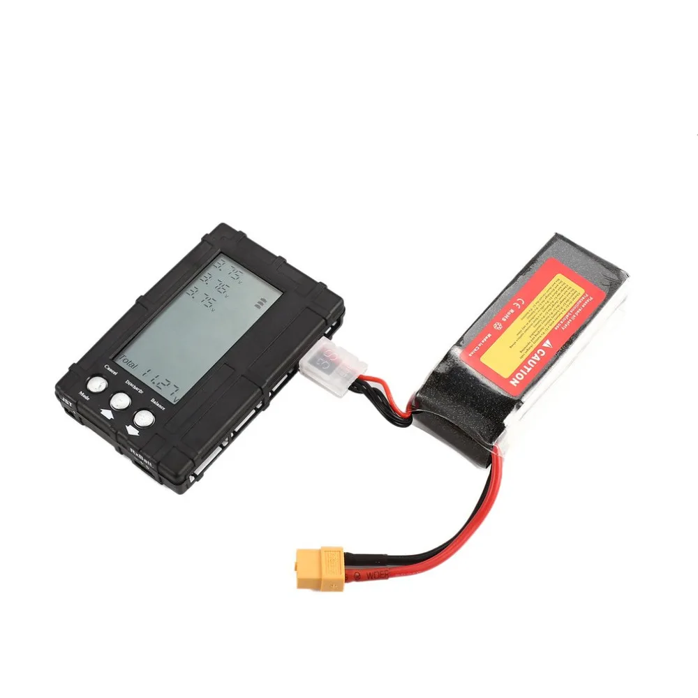 Балансировочный индикатор напряжения LiPo/LiFe 2-6s 3 в 1 измеритель и разрядки тестер с