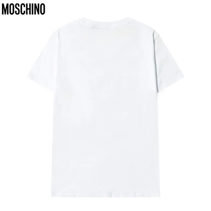 

Fashion Moschino T-Shirt Bear Logo Women T-Shirts Short Sleeve Tops With Brand Labels