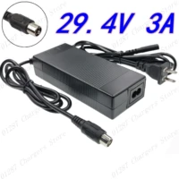 29 4v 3a lithium battery charger 7 series 29 4v 3a charger for 24v battery pack electric bike lithium battery charger rca steckv
