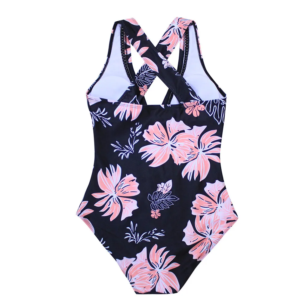 

Sexy One Piece Swimsuit V-neck Floral Print Push Up Swimwear Women Monokini Swimsuit Bodysuit Bathing Suit Swim Wear Brazilian