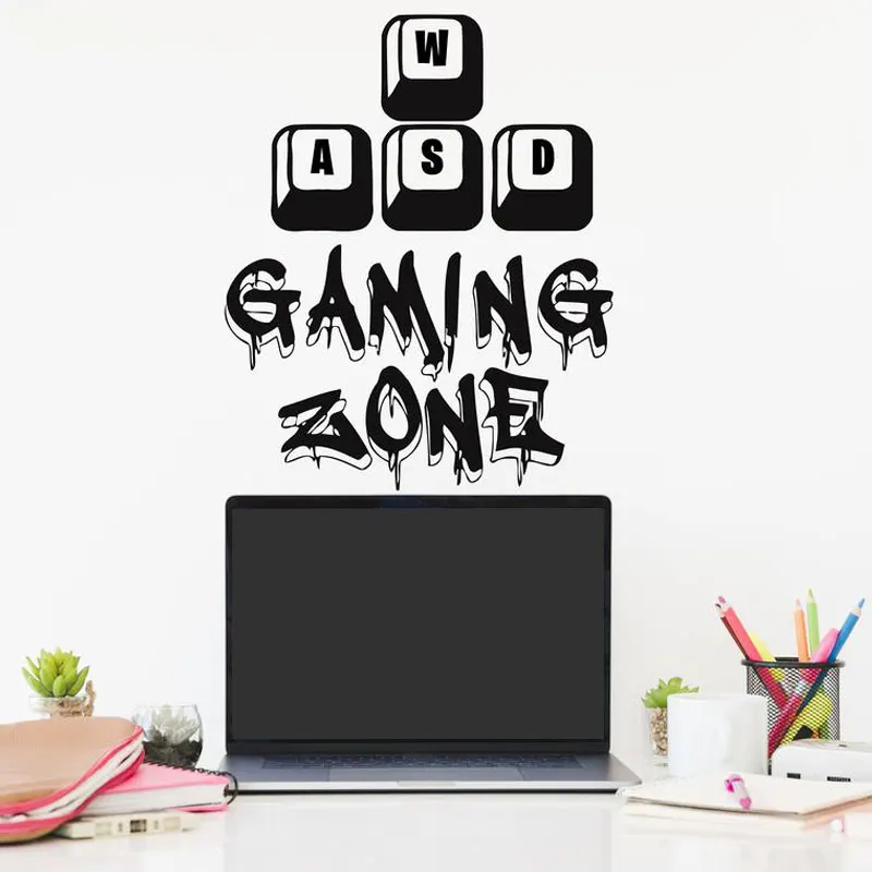 

Настенные стикеры с игровой зоной, настенные наклейки Playrooom, настенная виниловая роспись, декор для комнаты, Декор для дома, игры, спальни, M375