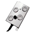 DC 48 В, 4 головки, увлажнитель, ультразвуковой Промышленный Туман, генератор тумана для грибоводства, теплицы для гидропоники