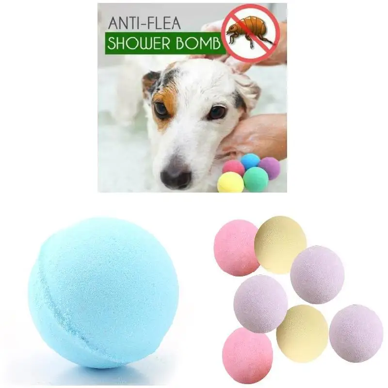 

5Pcs/10Pcs Anti-Flea Shower Bomb for Pets Dogs TRYC889