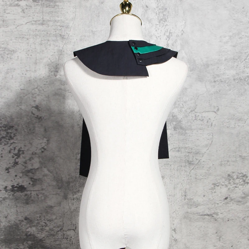 Женская винтажная рубашка с рукавом-фонариком свободная блузка оверсайз + жилет