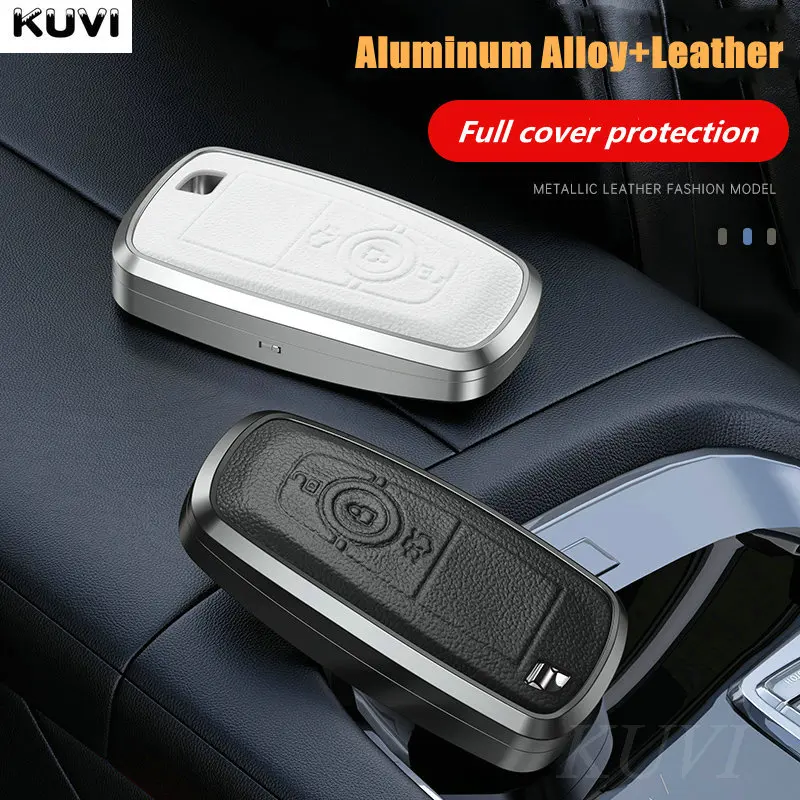 

Чехол для автомобильного ключа из сплава, чехол для Ford Fusion, Mustang Explorer F150, F250, F350, EcoSport Edge S-MAX, Ranger, Lincoln, Mondeo