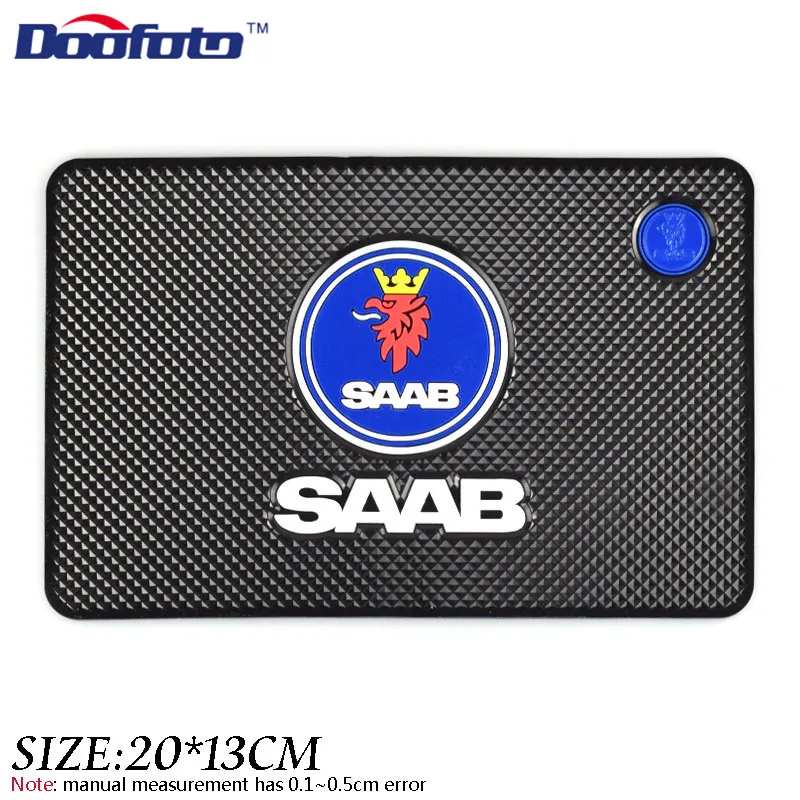 Автомобильный нескользящий коврик Doofoto аксессуары для интерьера Стайлинг SAAB 9-3 93