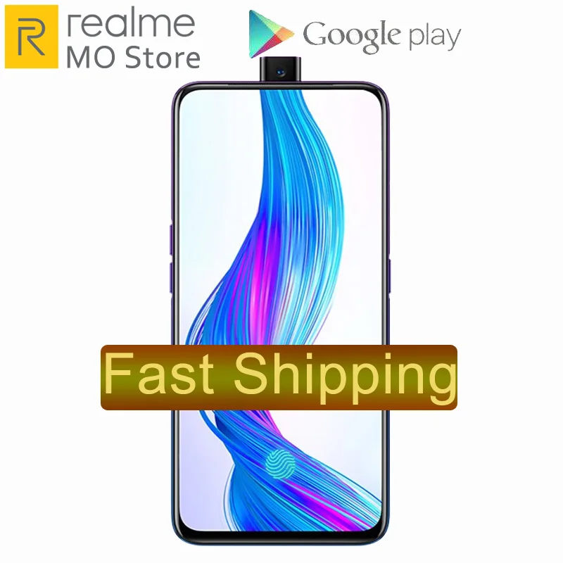 Оригинал realme X 8GB 256GB 4G FDD LTE Android 9 мобильный телефон 6 53 &quotFHD + Snapdragon 710 Восьмиядерный
