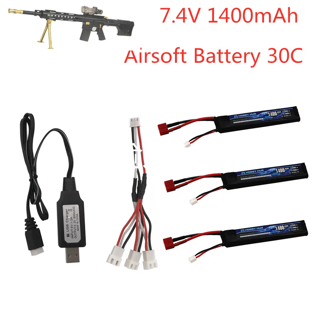 Литий-Полимерный Аккумулятор 7 4 В 1400 мА · ч с зарядным устройством для